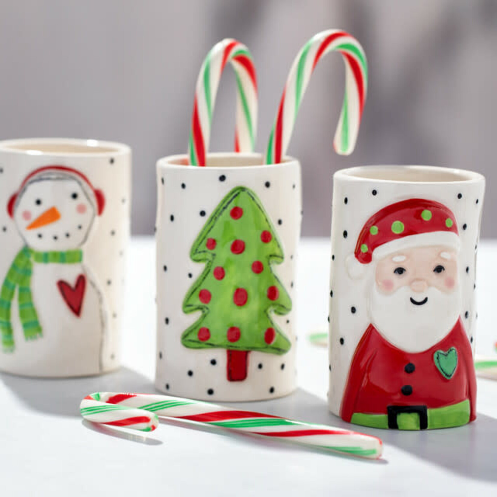 m. lynne designs christmas vase