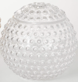 available at m. lynne designs Glass Hobnail Vase