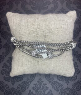 available at m. lynne designs Chain and Quartz Bracelet
