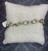 available at m. lynne designs Cross Chainlink Bracelet