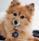 available at m. lynne designs Best Good Boy Pet Tag