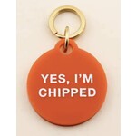 m. lynne designs chipped pet tag