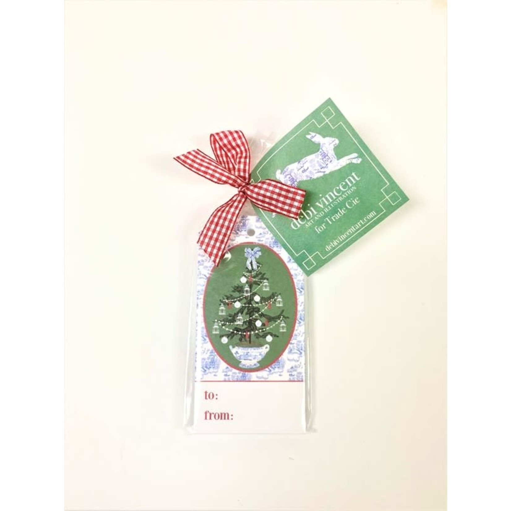 m. lynne designs tree gift tags