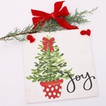 m. lynne designs joy topiary paper sign