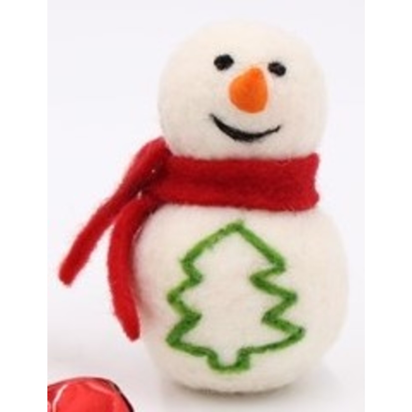 m. lynne designs felt snowman