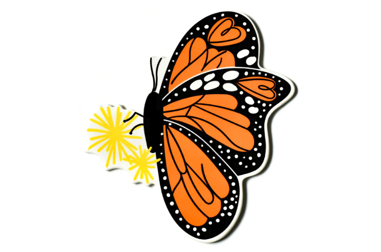 happy everything Monarch Butterfly Big Attachment
