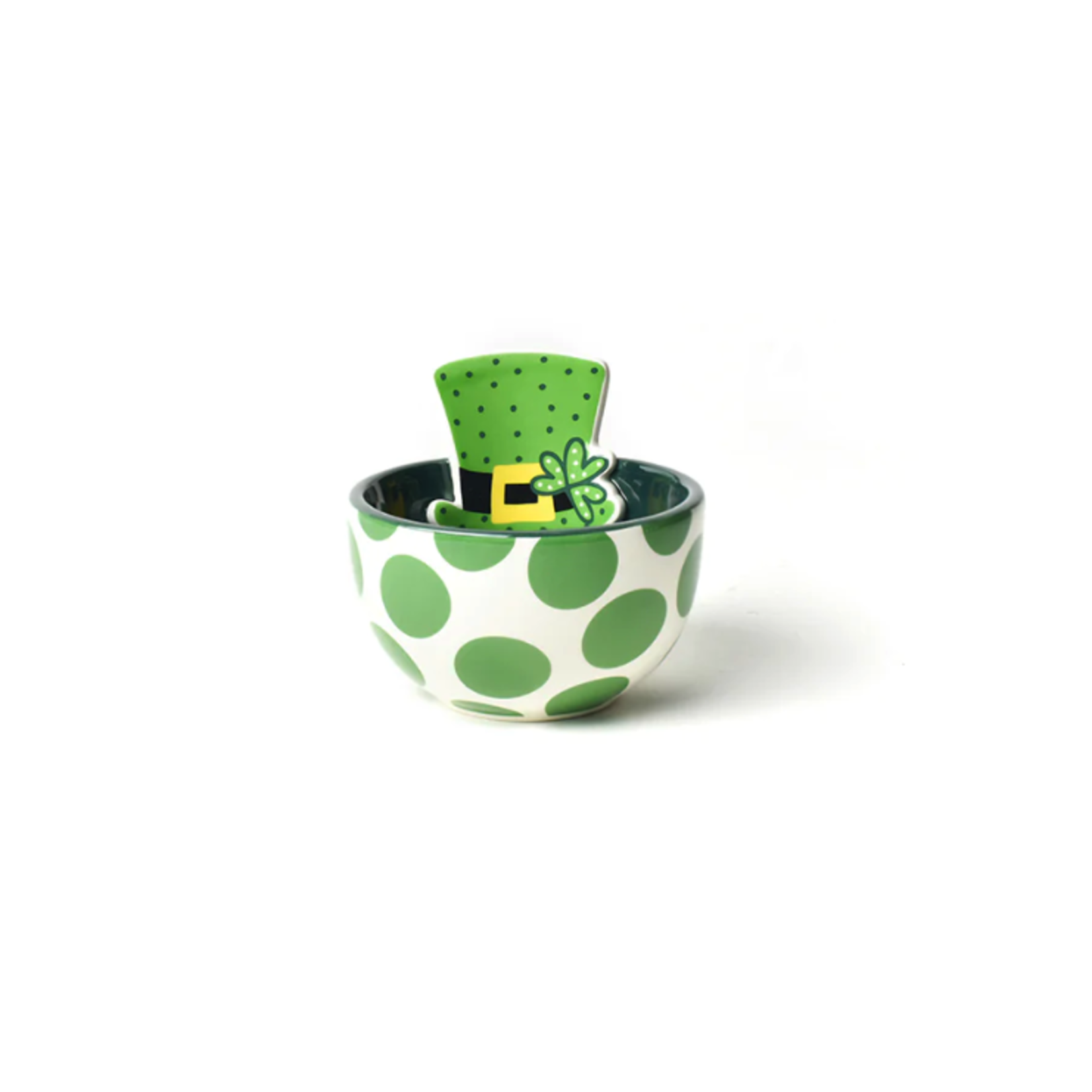 happy everything leprechaun hat embellishment bowl