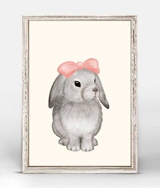 available at m. lynne designs Bunnies and Bows Framed Canvas