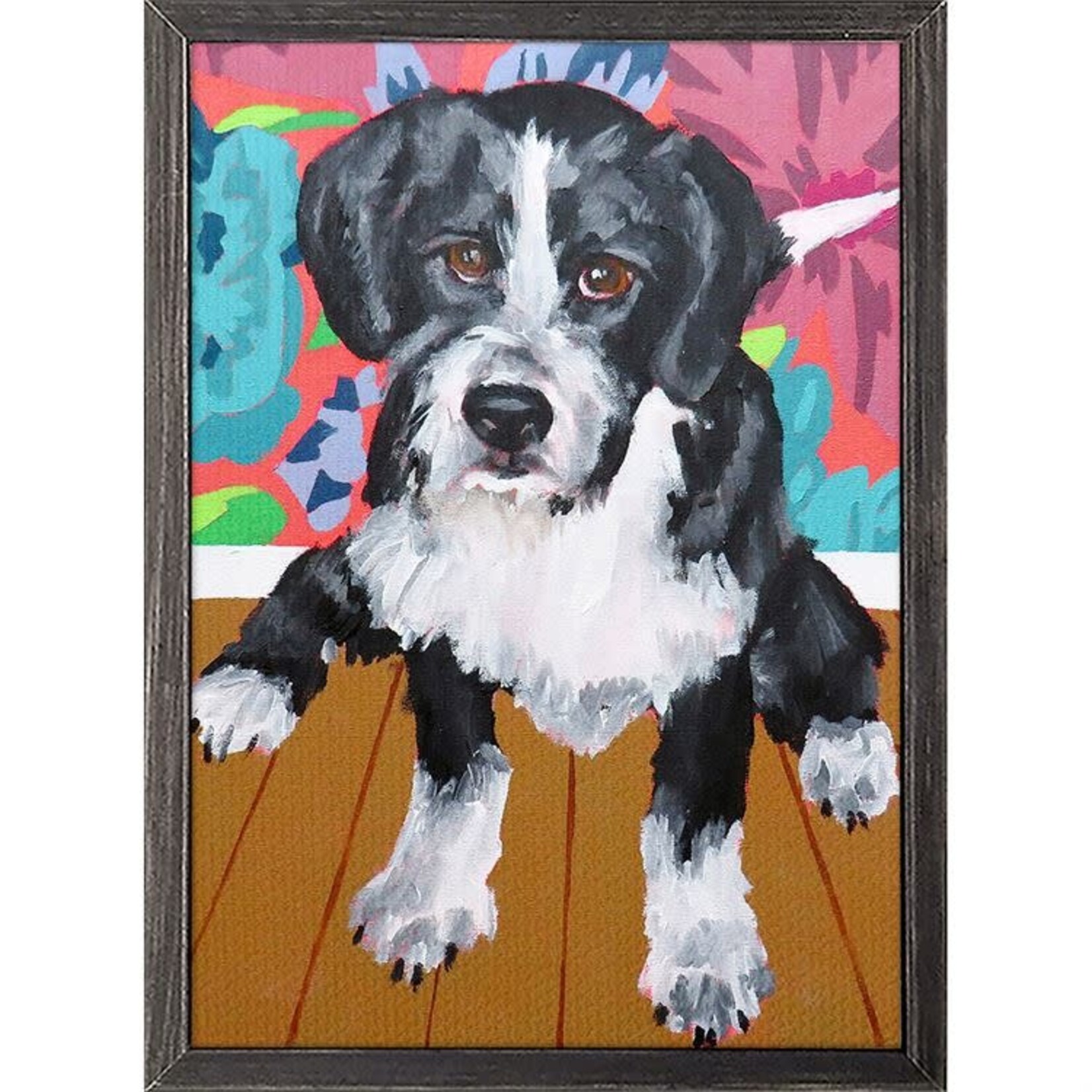 m. lynne designs boots framed canvas