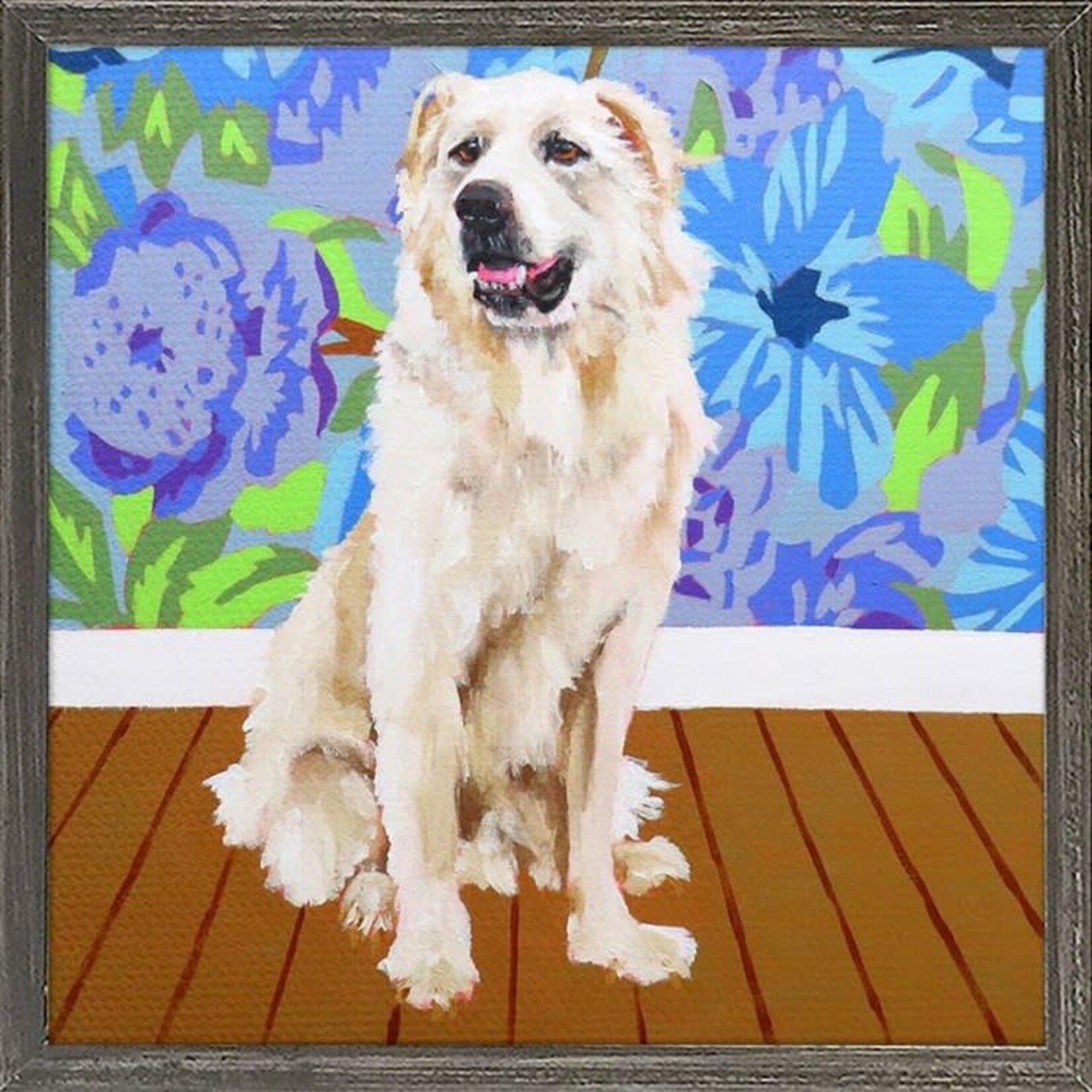 m. lynne designs major framed canvas