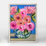 m. lynne designs always pink framed canvas