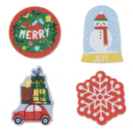 m. lynne designs colorful christmas sponge