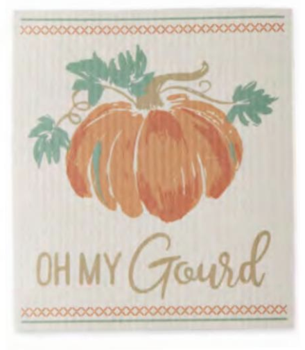 available at m. lynne designs pumpkin gourd swedish dishcloth