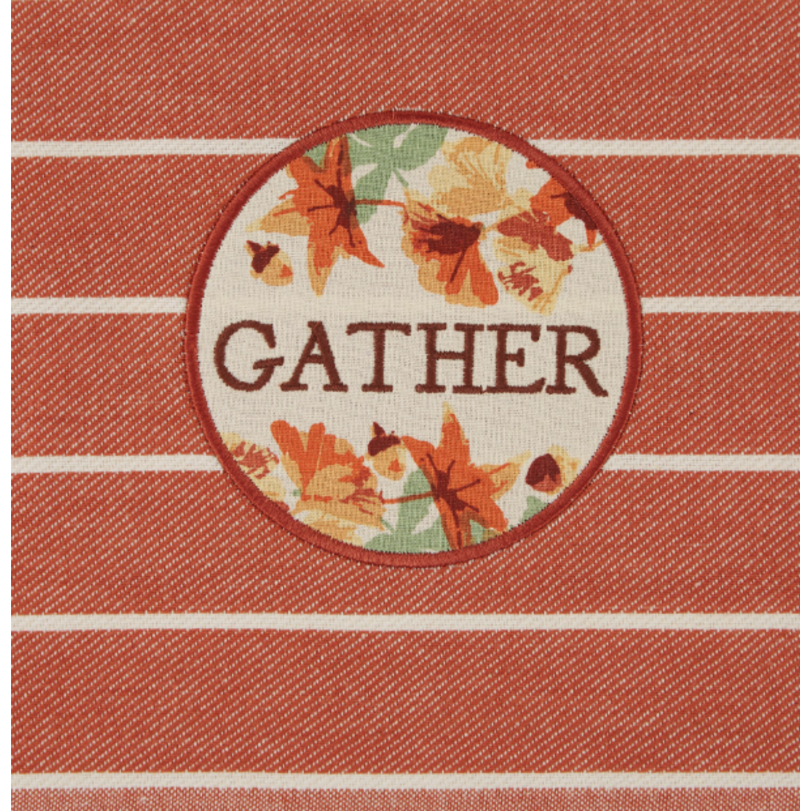 m. lynne designs gather family embellishment tea towel