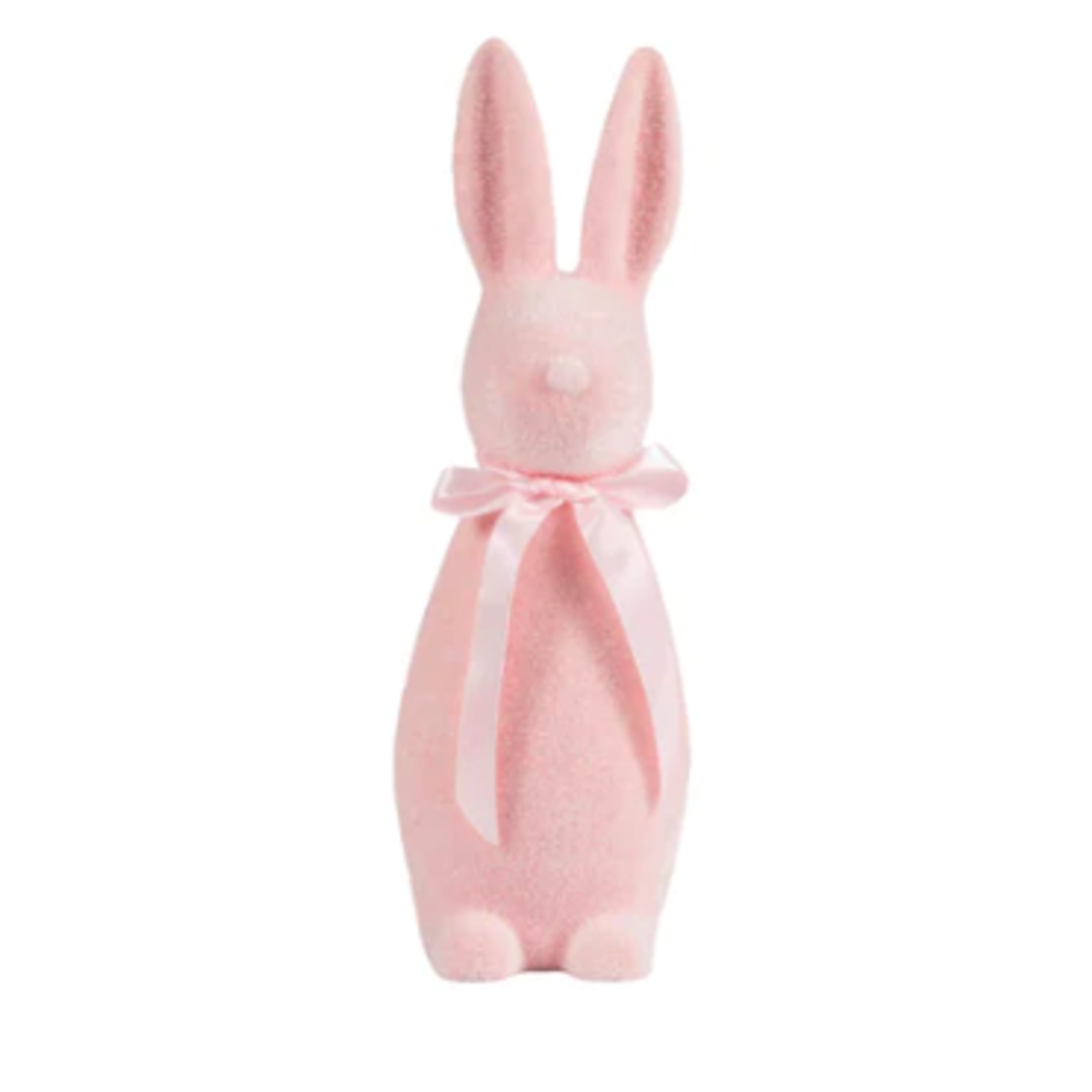 m. lynne designs flocked bunny
