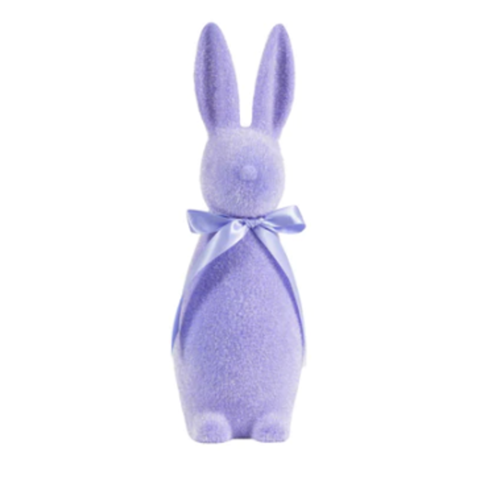 m. lynne designs flocked bunny