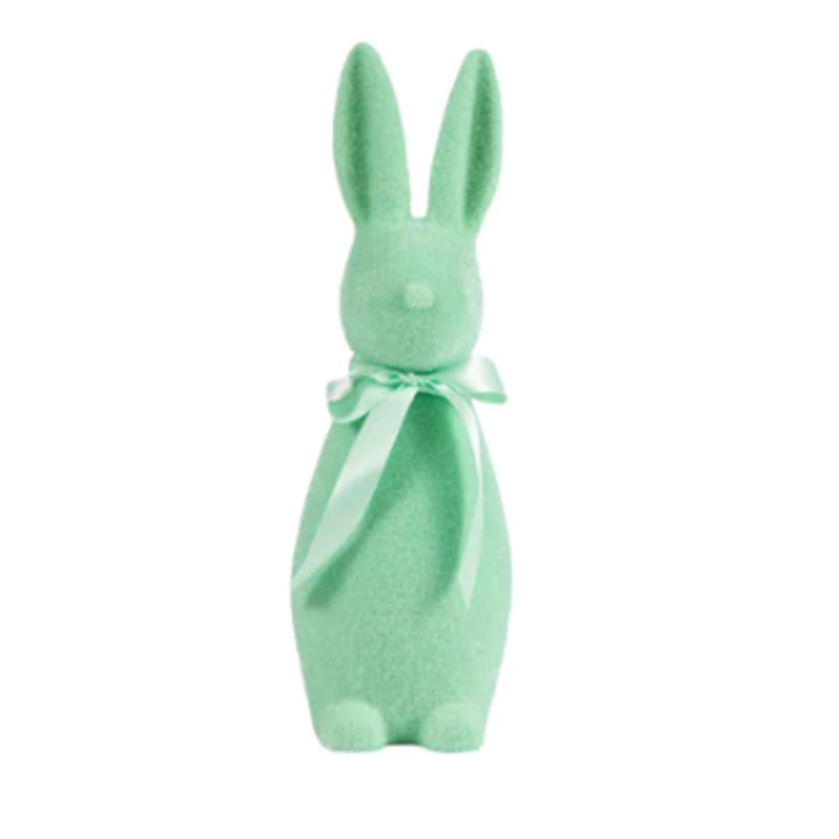 m. lynne designs flocked bunny