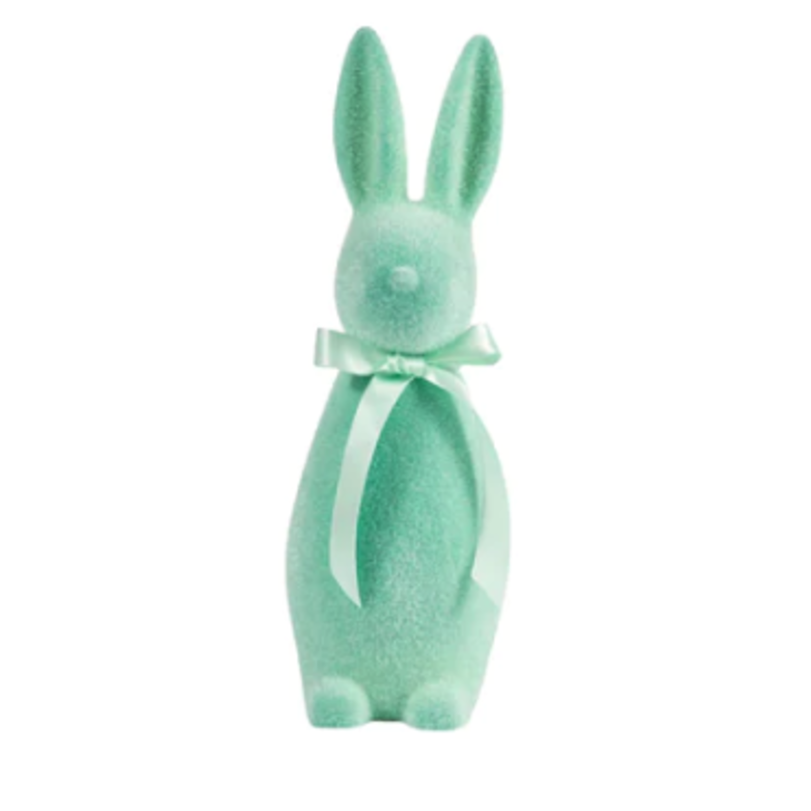 m. lynne designs flocked bunny