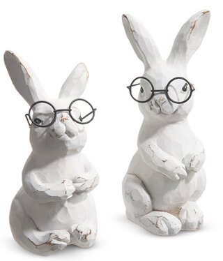 available at m. lynne designs Bunnies with Glasses