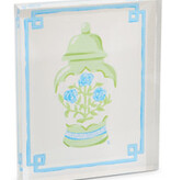 available at m. lynne designs Acrylic Ginger Jar Block