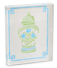 available at m. lynne designs Acrylic Ginger Jar Block