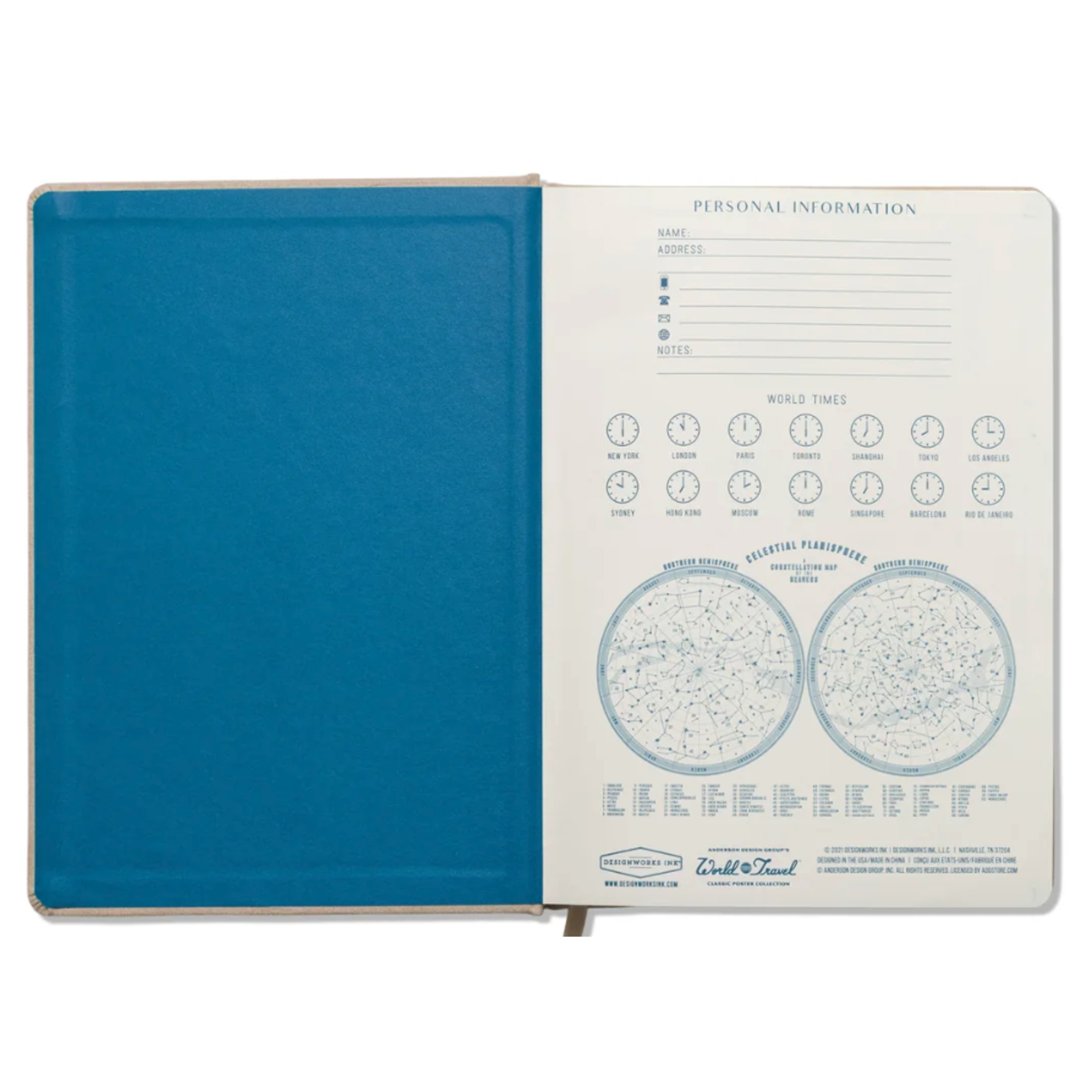 m. lynne designs travel planner book