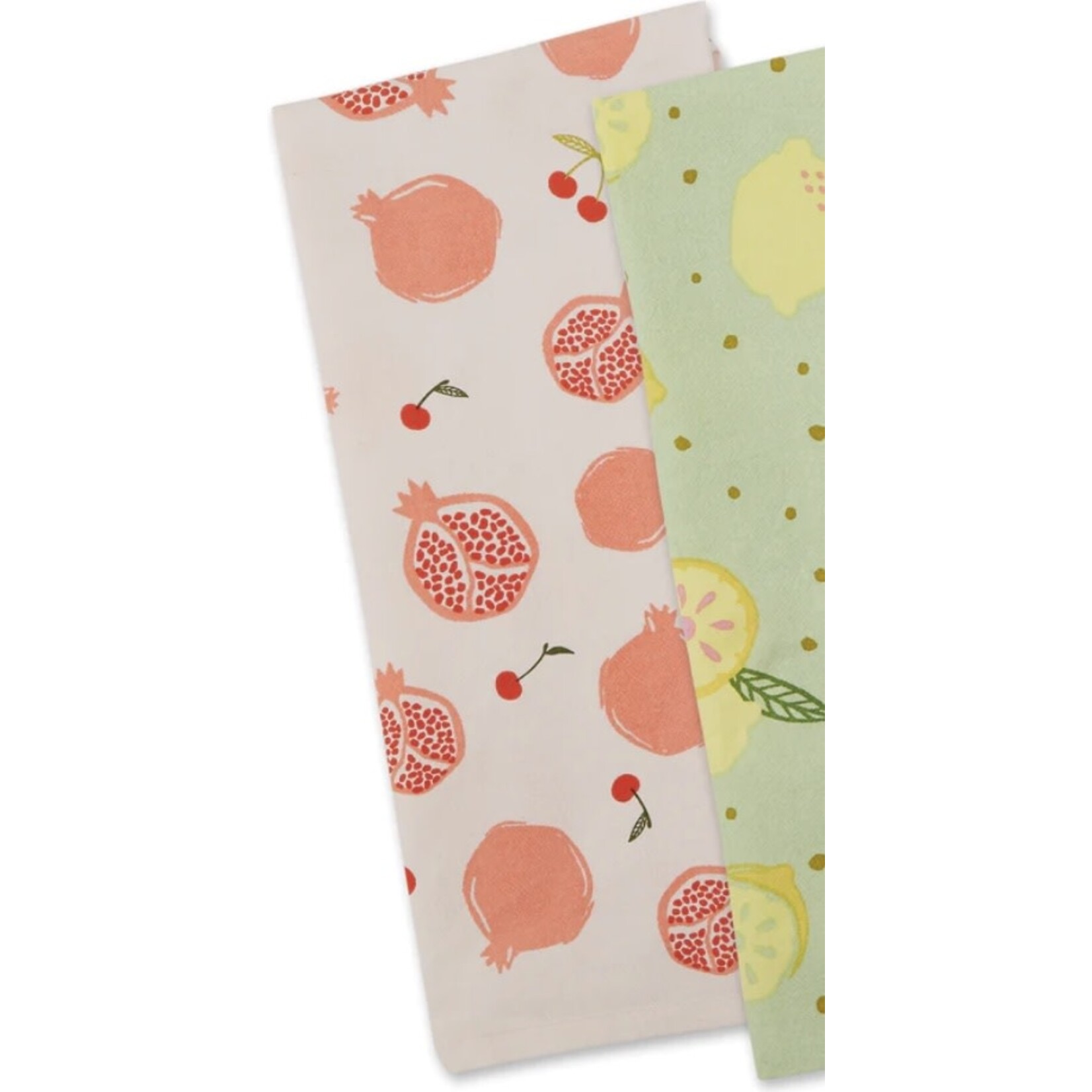 m. lynne designs funday fruits tea towel