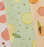 available at m. lynne designs Funday Fruits Tea Towel