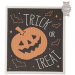 m. lynne designs trick or treat swedish dishcloth
