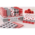 m. lynne designs valentine’s tea towel