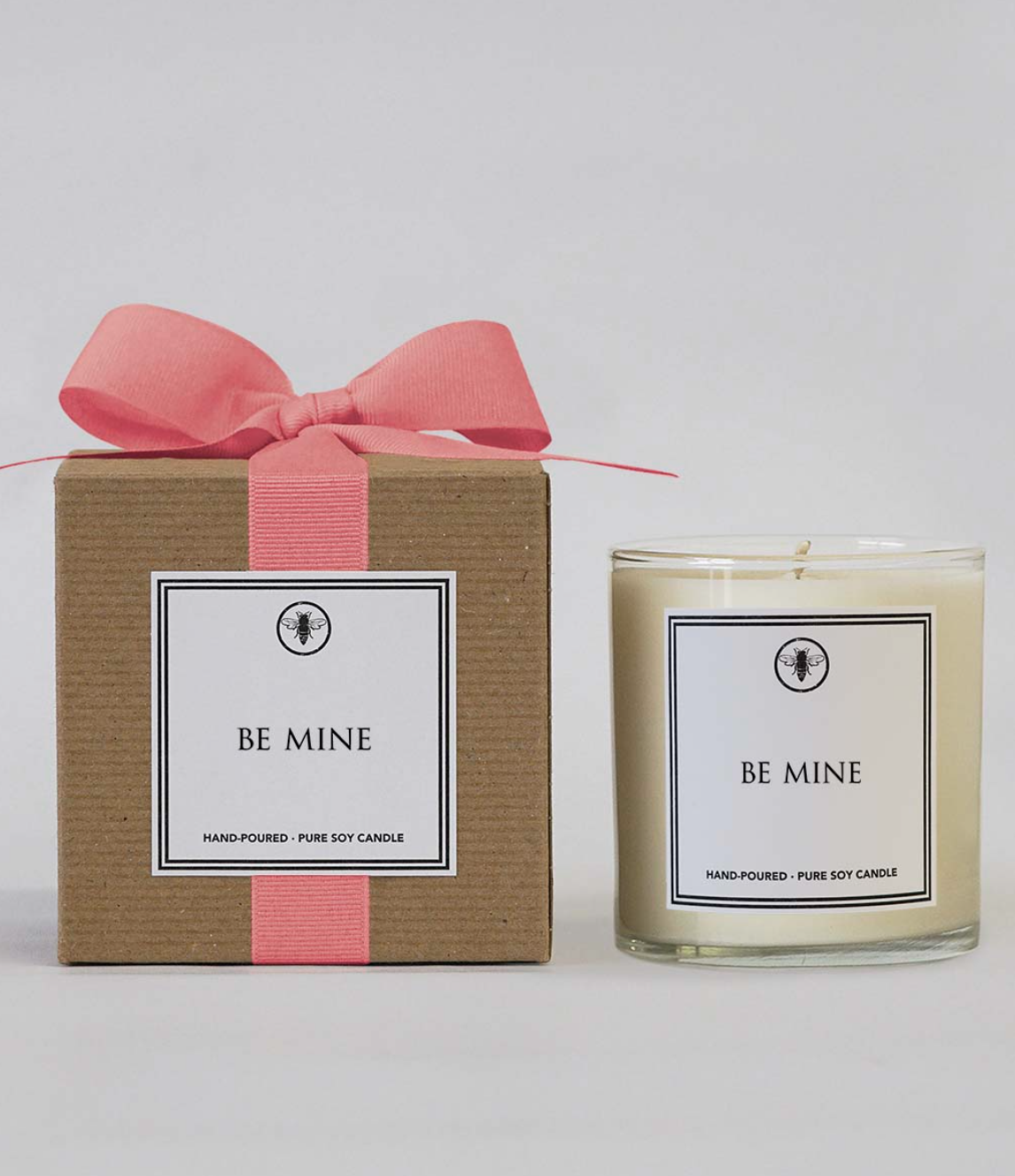 available at m. lynne designs Be Mine Candle