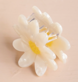 natural life Cream Daisy Hair Clip