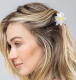 natural life Cream Daisy Hair Clip