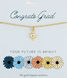 lucky feather Graduate Bright Future Necklace