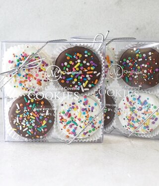 available at m. lynne designs Chocolate Covered Rainbow Cookie