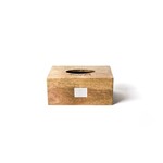 happy everything rectangle wood mini tissue box
