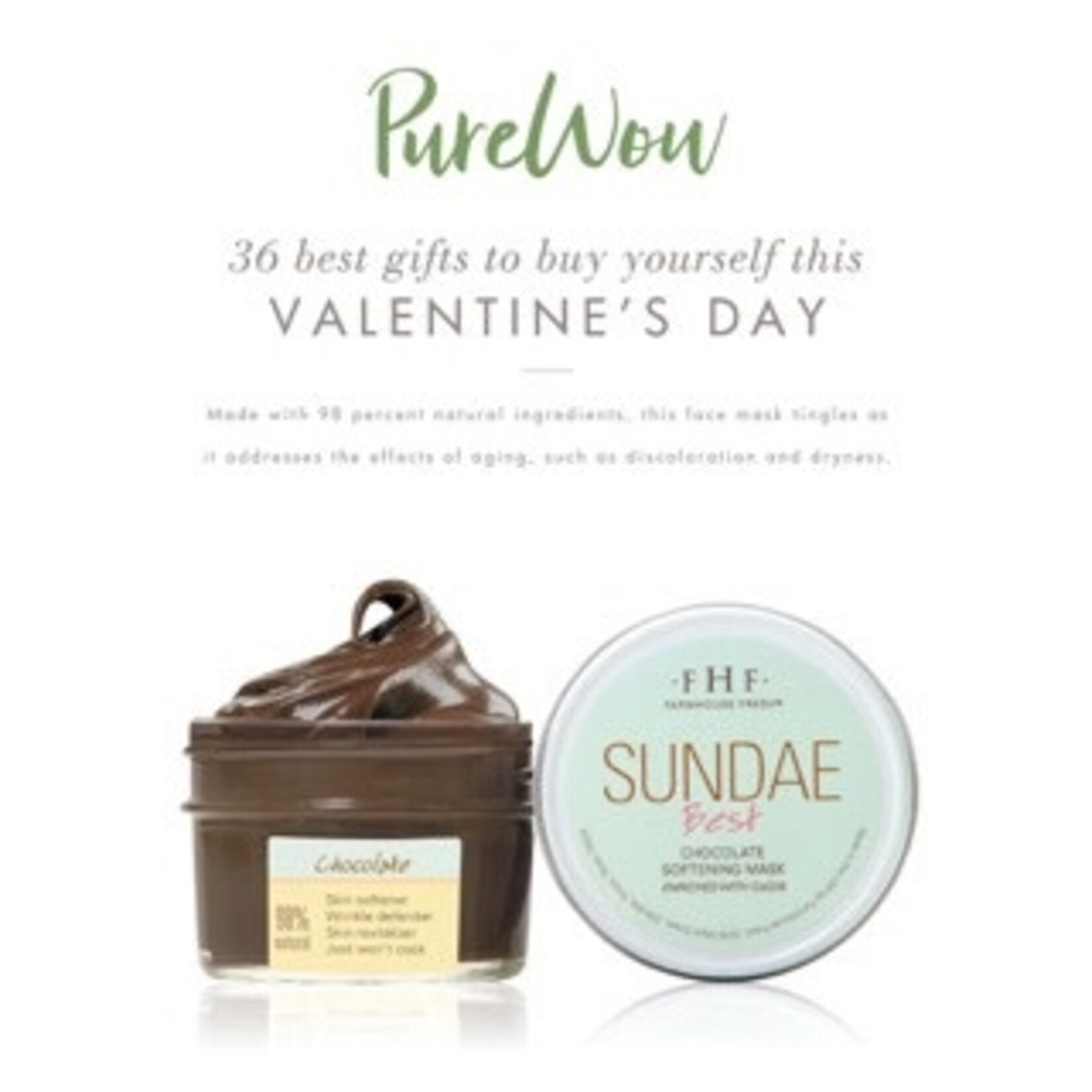 farmhouse fresh sundae best chocolate softening mask