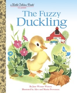 little golden books The Fuzzy Duckling Book