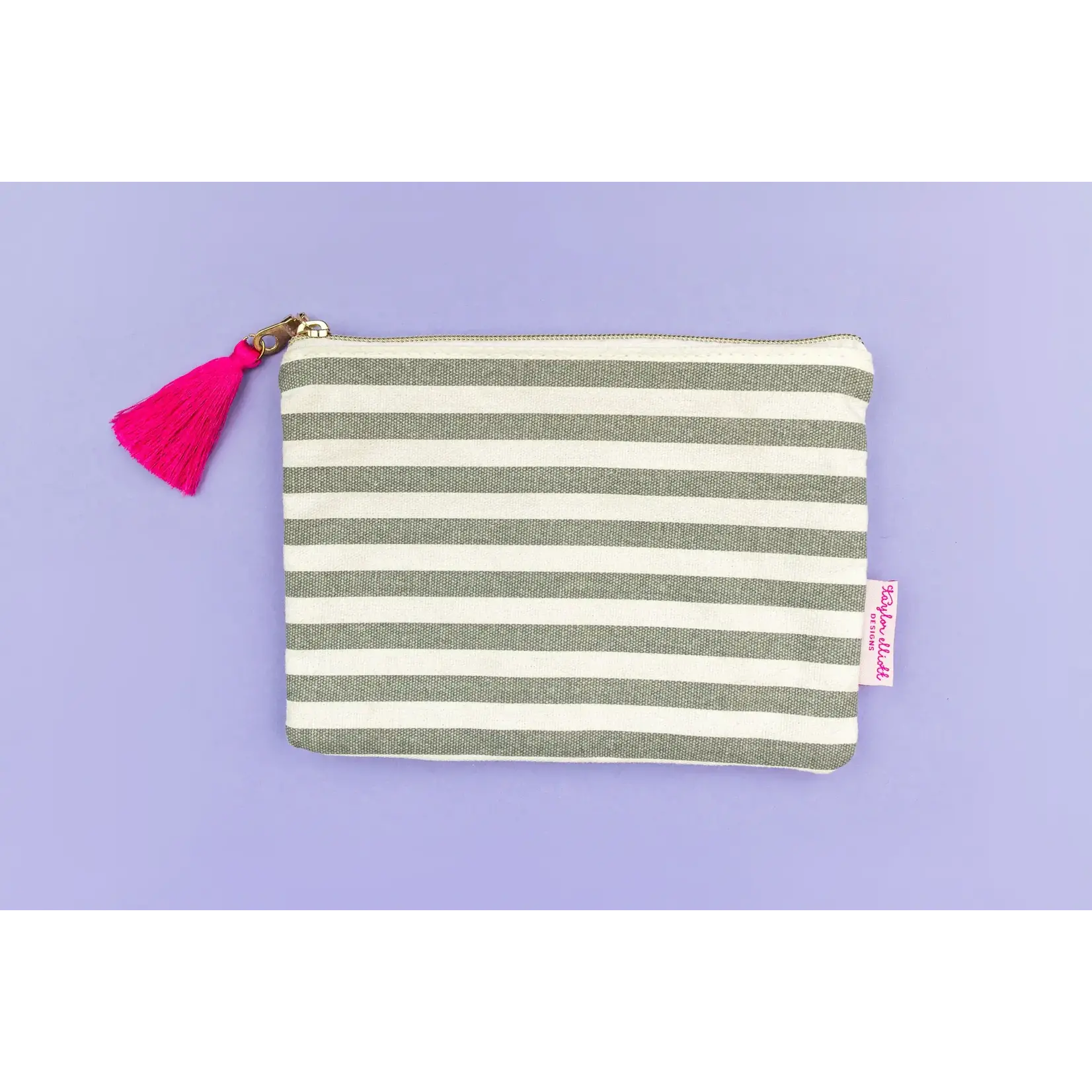 taylor elliott designs pom pom medium pouch