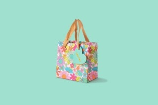 taylor elliott designs Small Flower Garden Gift Bag