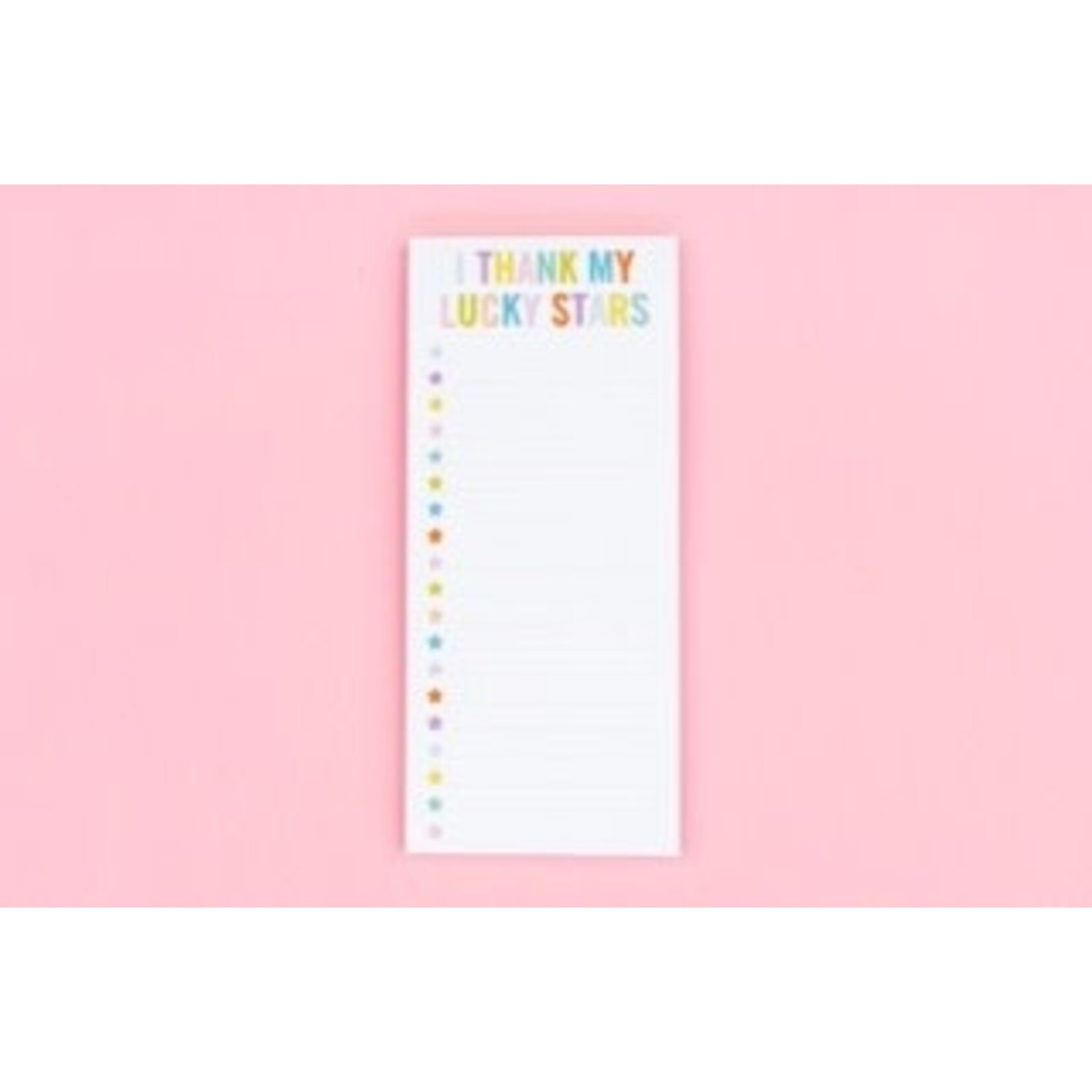taylor elliott designs lucky stars list pad