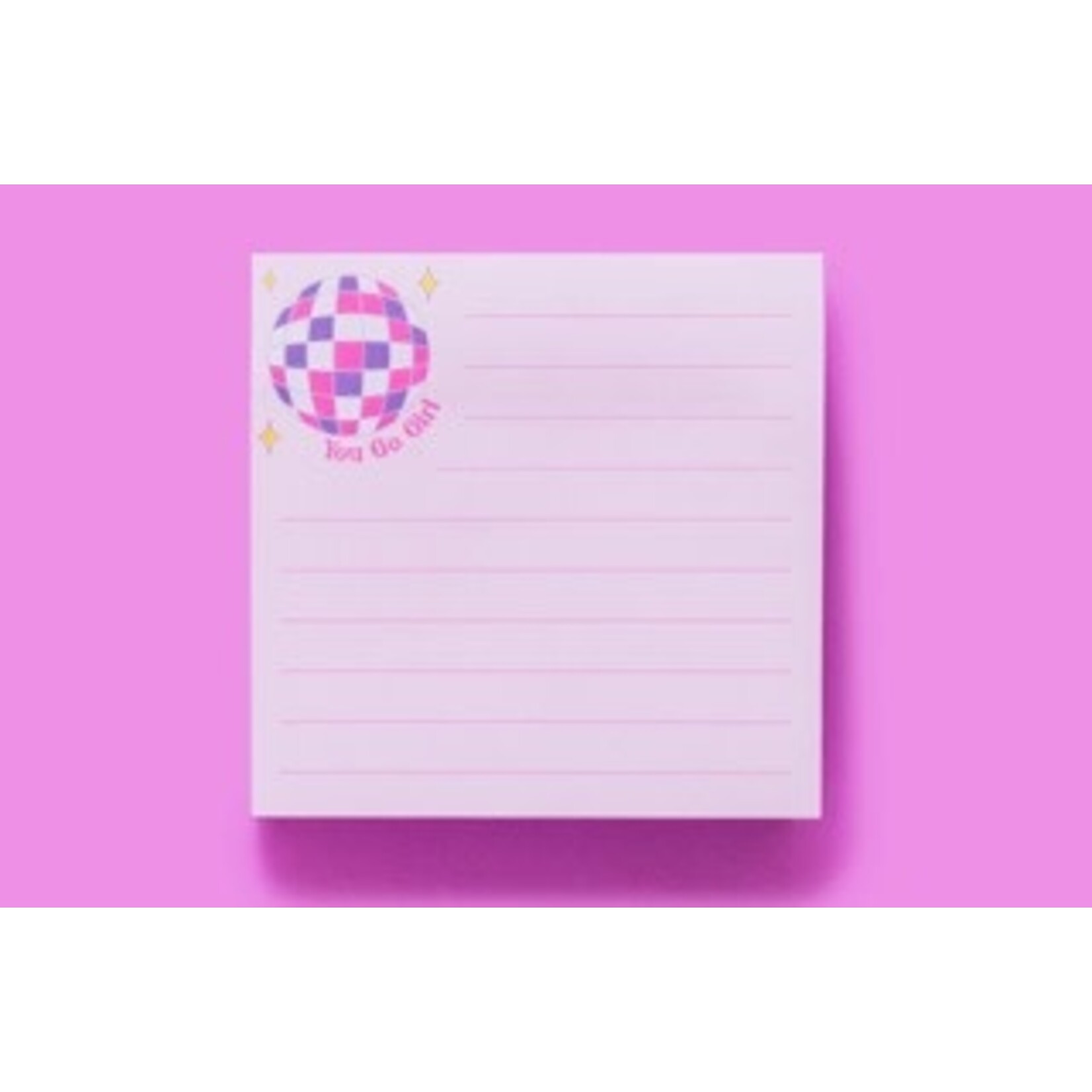 taylor elliott designs you go girl sticky pad
