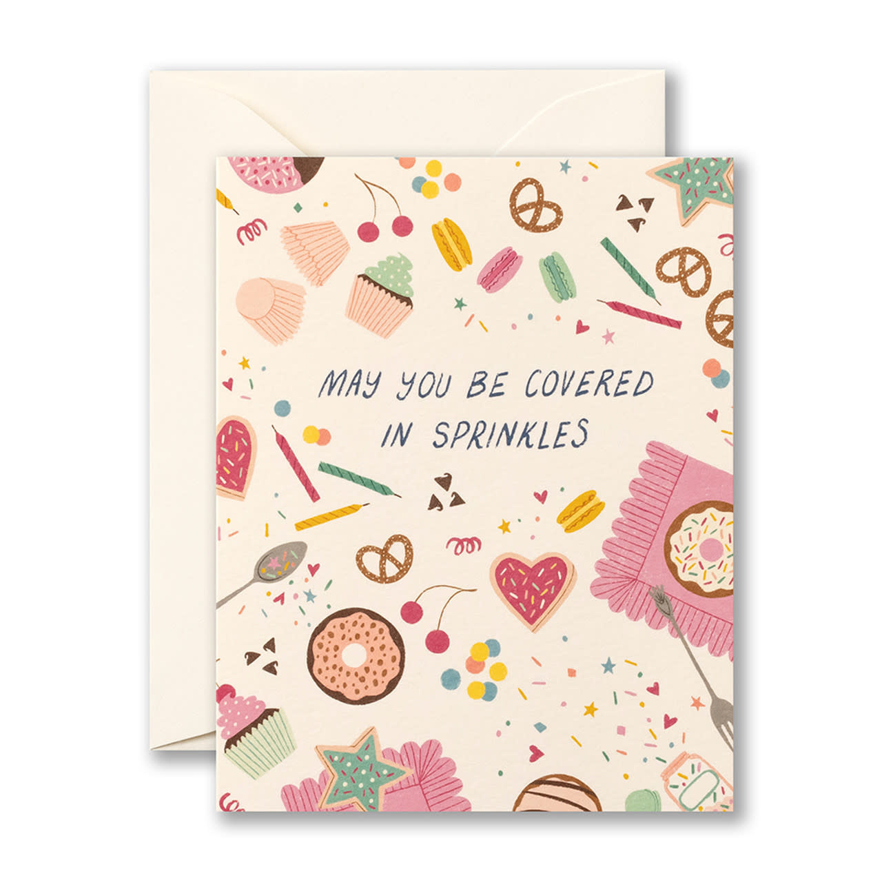 available at m. lynne designs May You Be Covered in Sprinkles Card