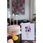m. lynne designs balloon dog card