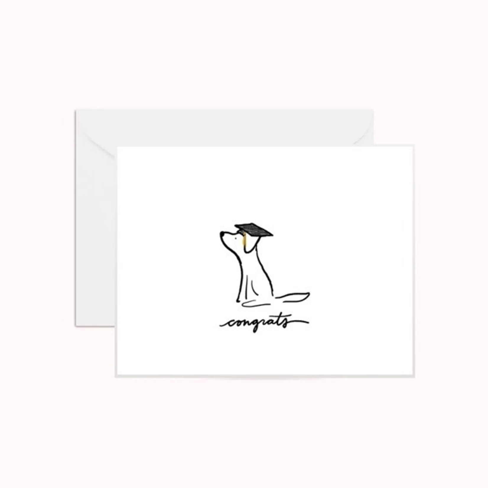 m. lynne designs congrats grad dog card