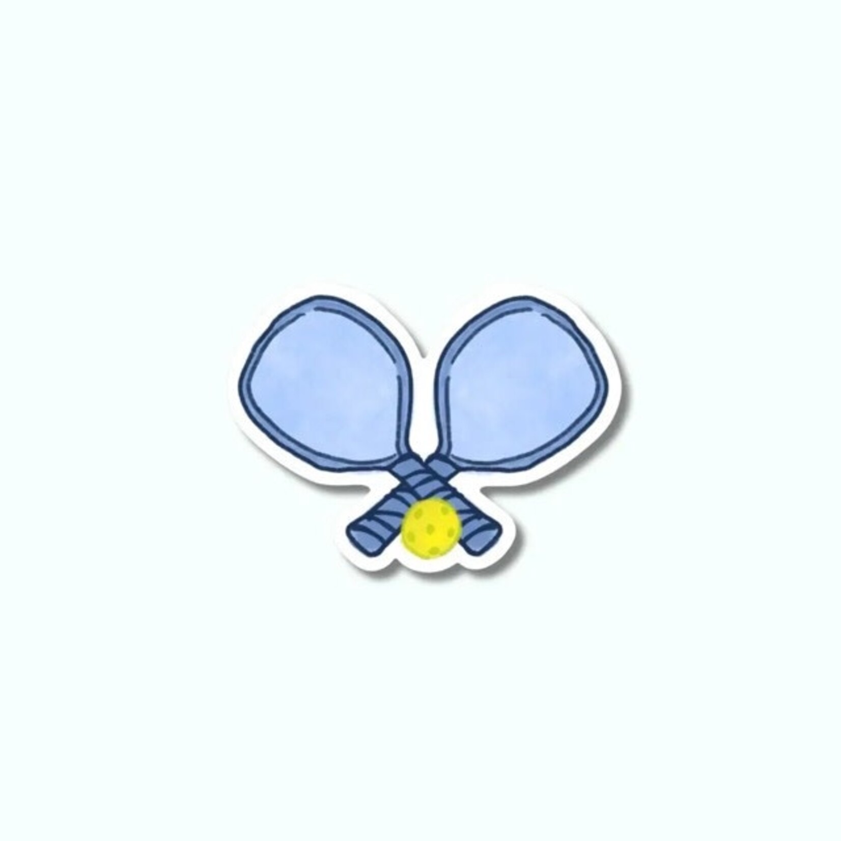 m. lynne designs pickleball sticker