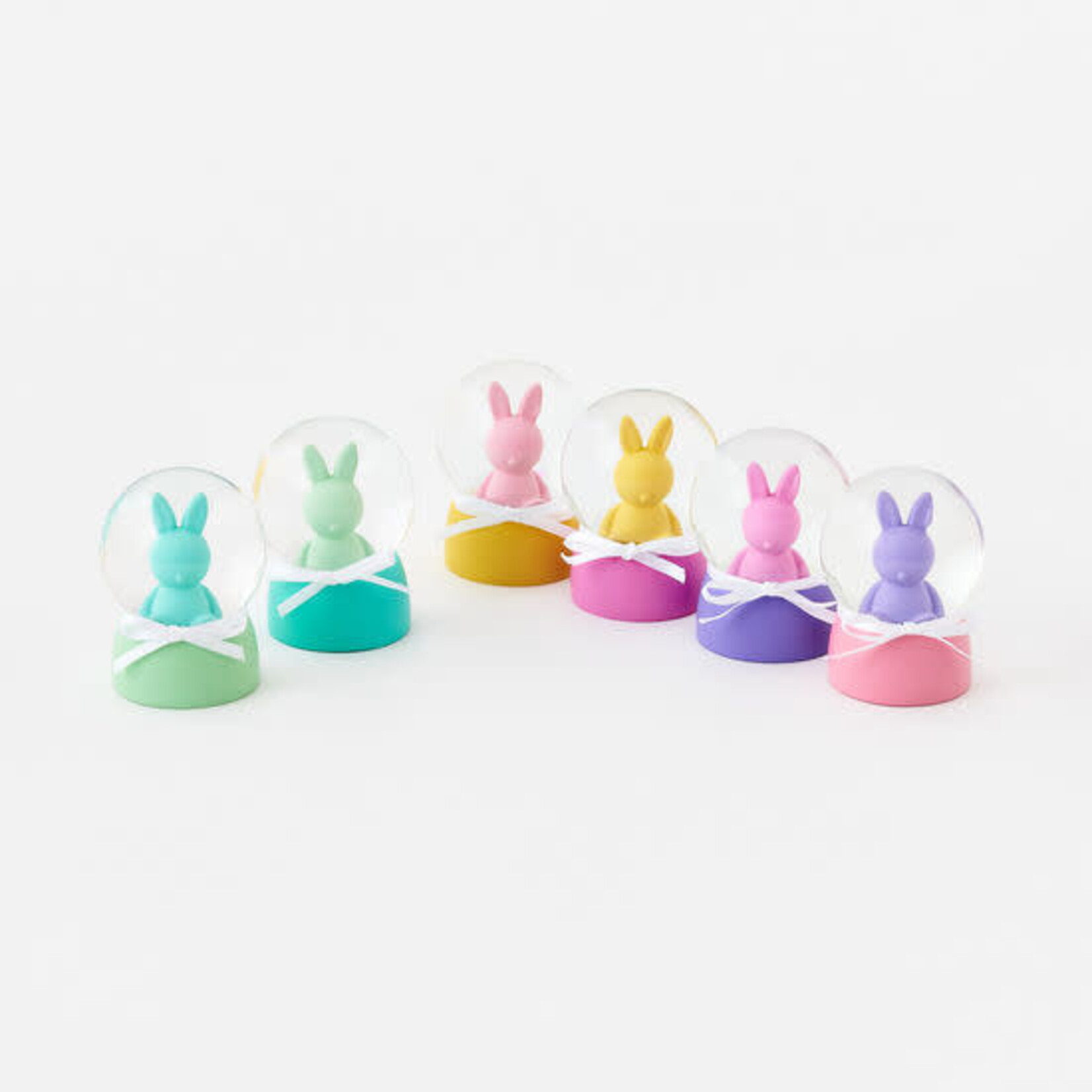 m. lynne designs bunny waterglobe
