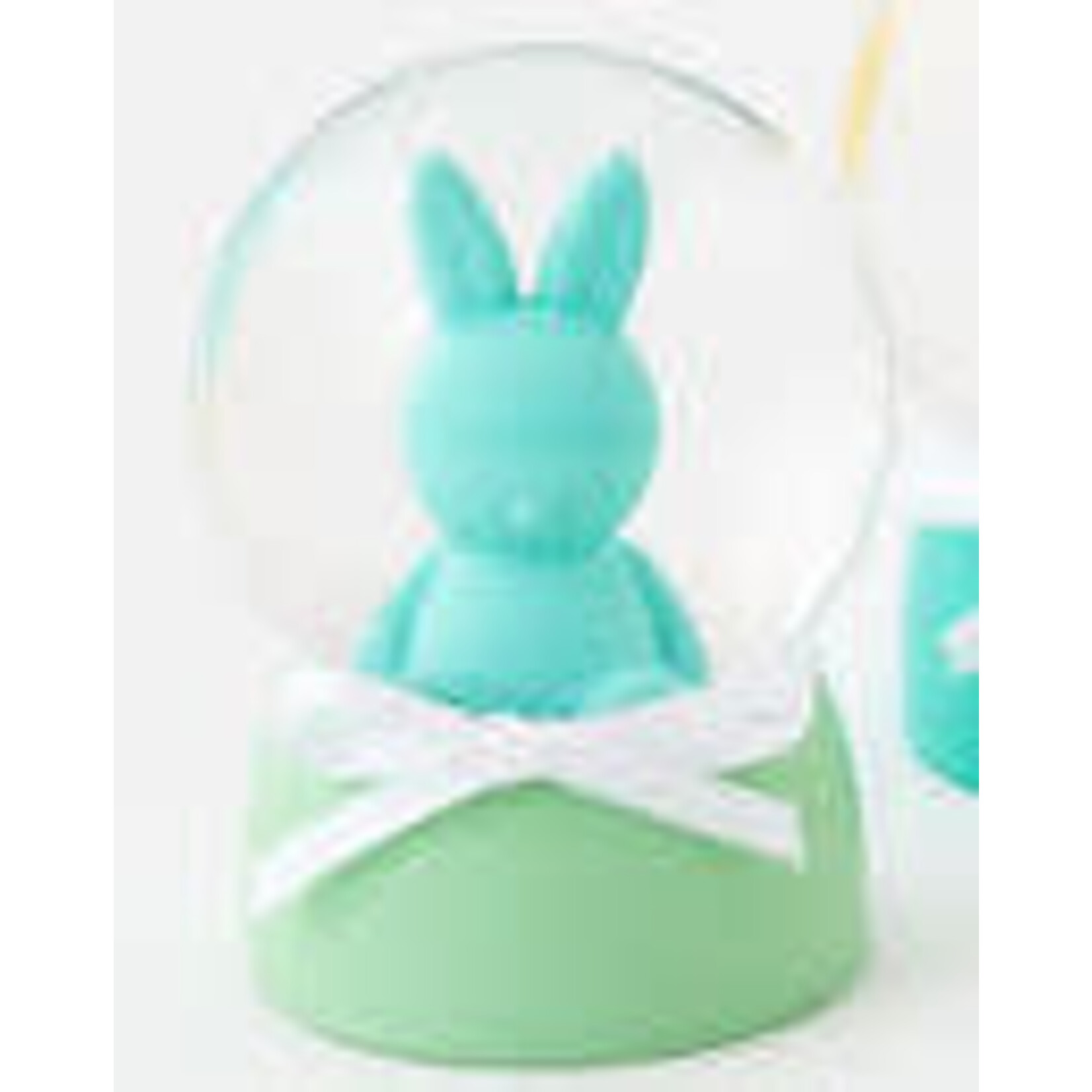 m. lynne designs bunny waterglobe