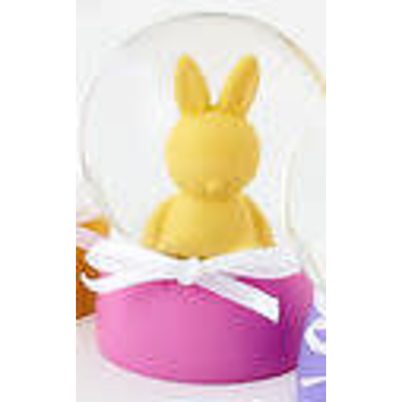 m. lynne designs bunny waterglobe