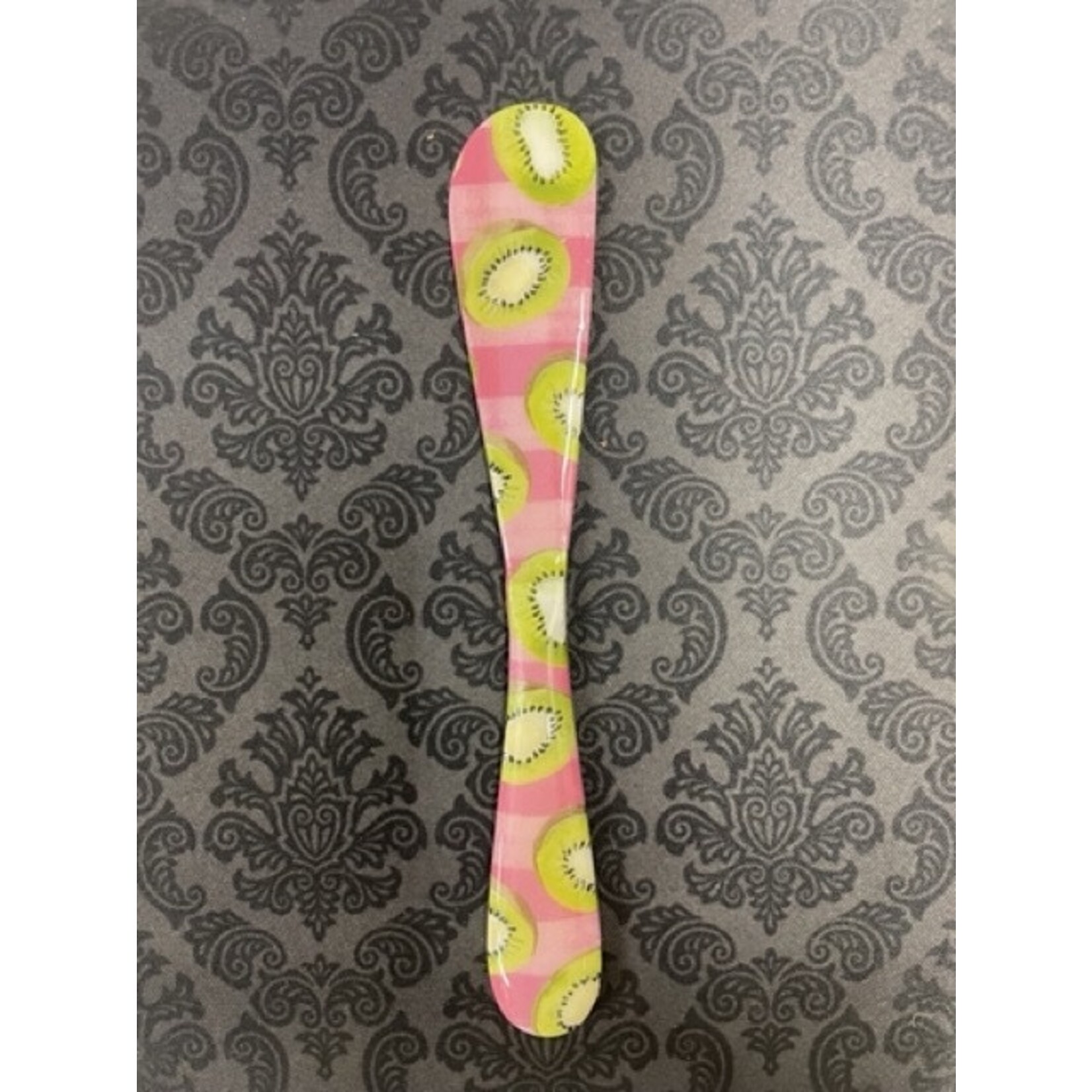 m. lynne designs kiwi stainless steel spreader